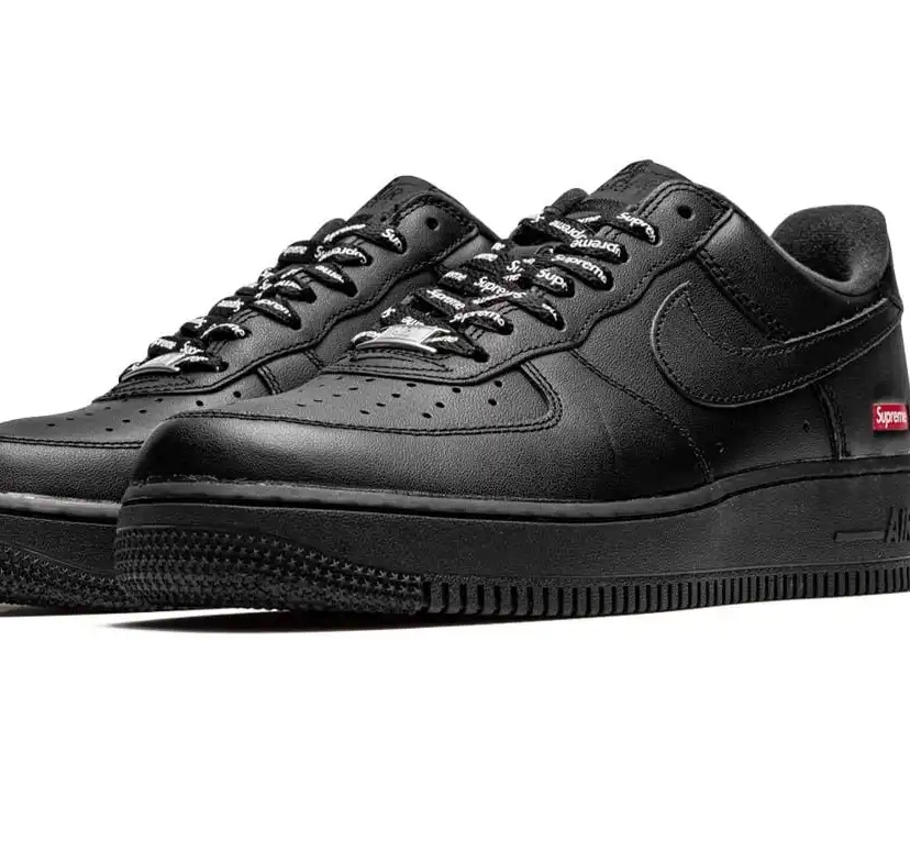 Supreme 1 Low Air Black Force Nike 0621